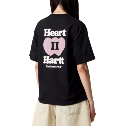 Carhartt Wip T-shirt Heart Ii Hartt W Black