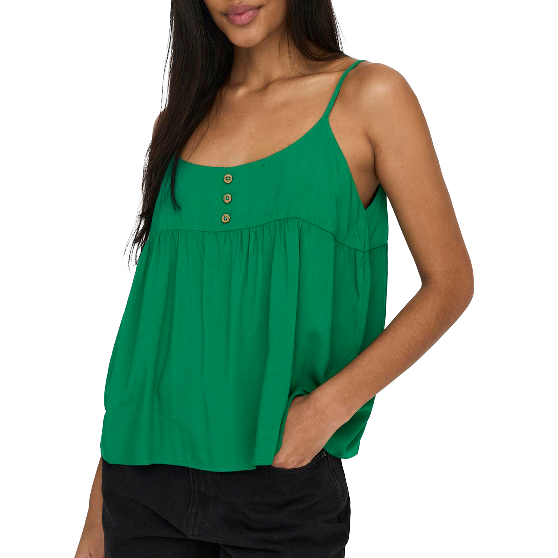 Only Top Hallie Loose Green Jacket