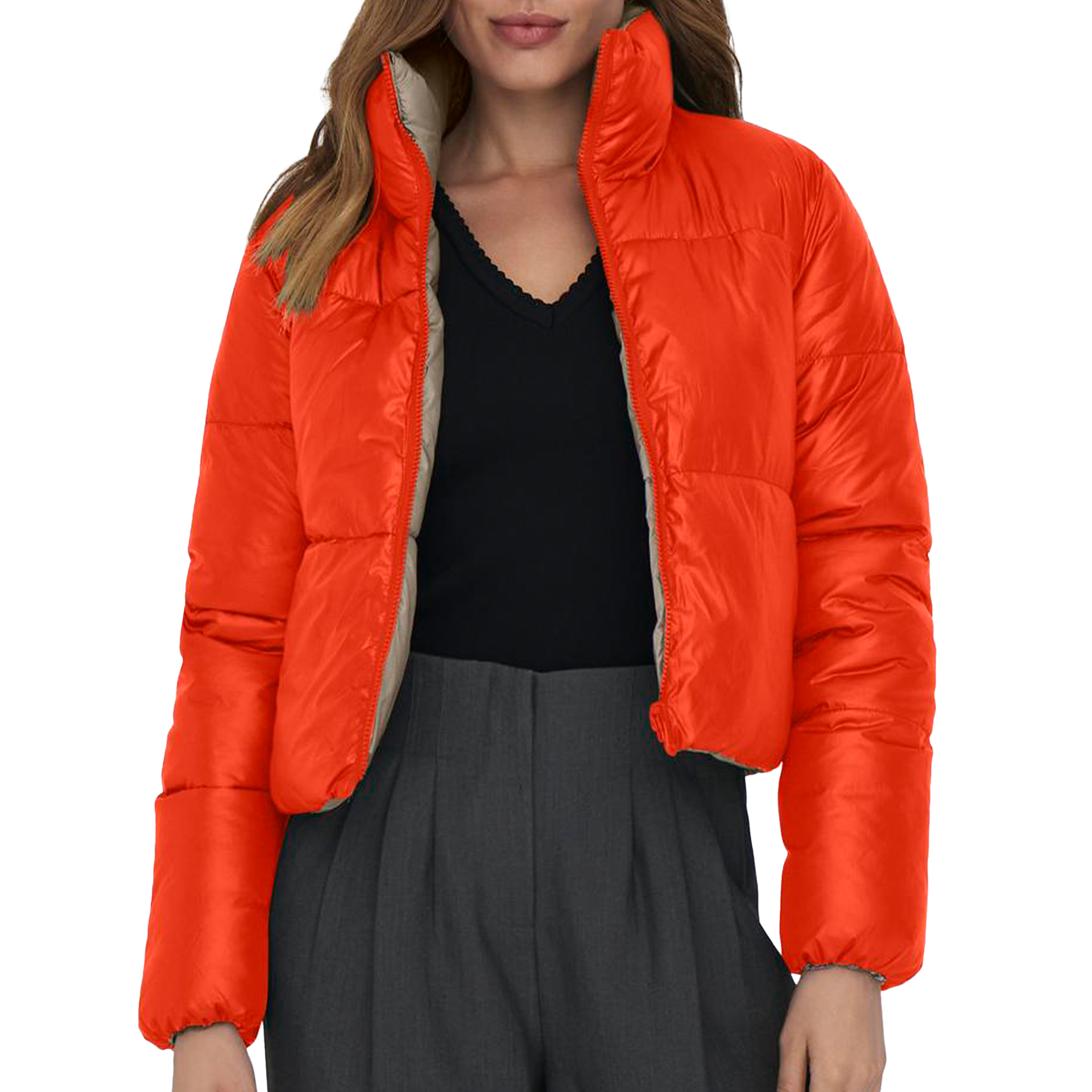 Only Blusao New Ricky Reverse Tigerlily Wi