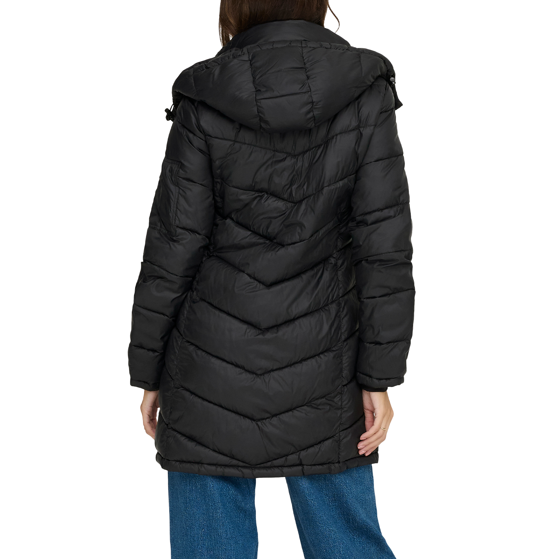 Only Casaco Tahia Lw Quilted Otw Black Lining Black