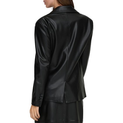 Only  Casaco Verona Faux Leather Fit Otw Black Only  Casaco Verona Faux Leather Fit Otw Black