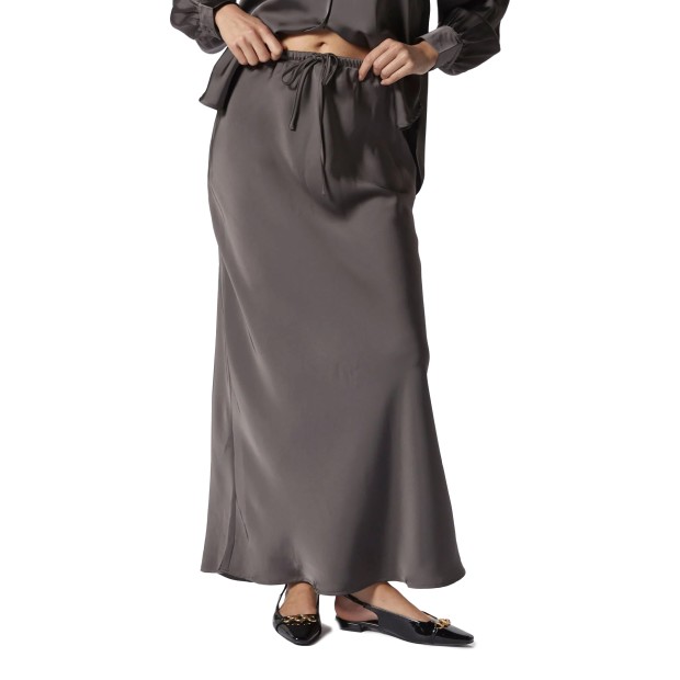 Vero Mod Vmnaoma Long Tie Skirt Vma Pavement