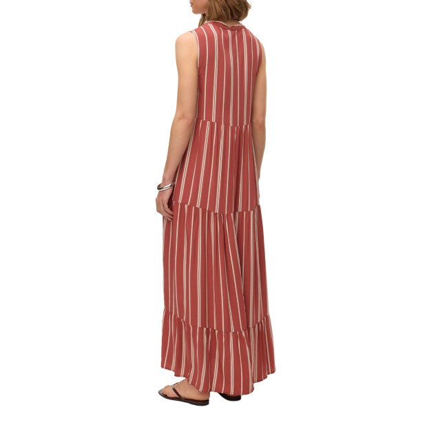 Vero Moda Vmchristina Sl Ankle Dress Wvn Ga Marsala Birch