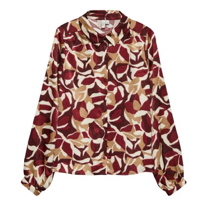 Vero Moda  Camisa Geodora Wvn Lcs Syrah Geodora