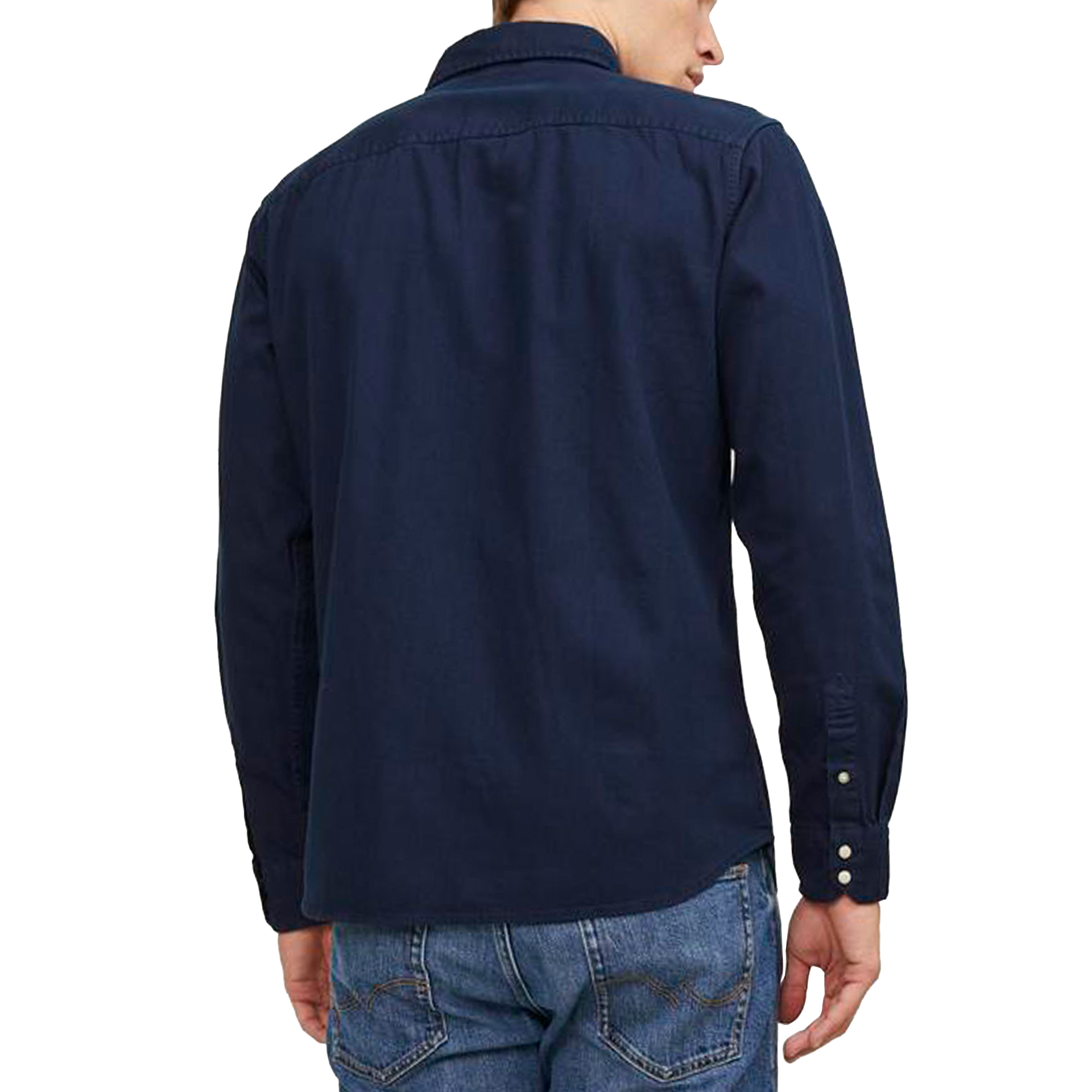 Jack & Jones  Jjesheridan Shirt L/s Noos Darknavy