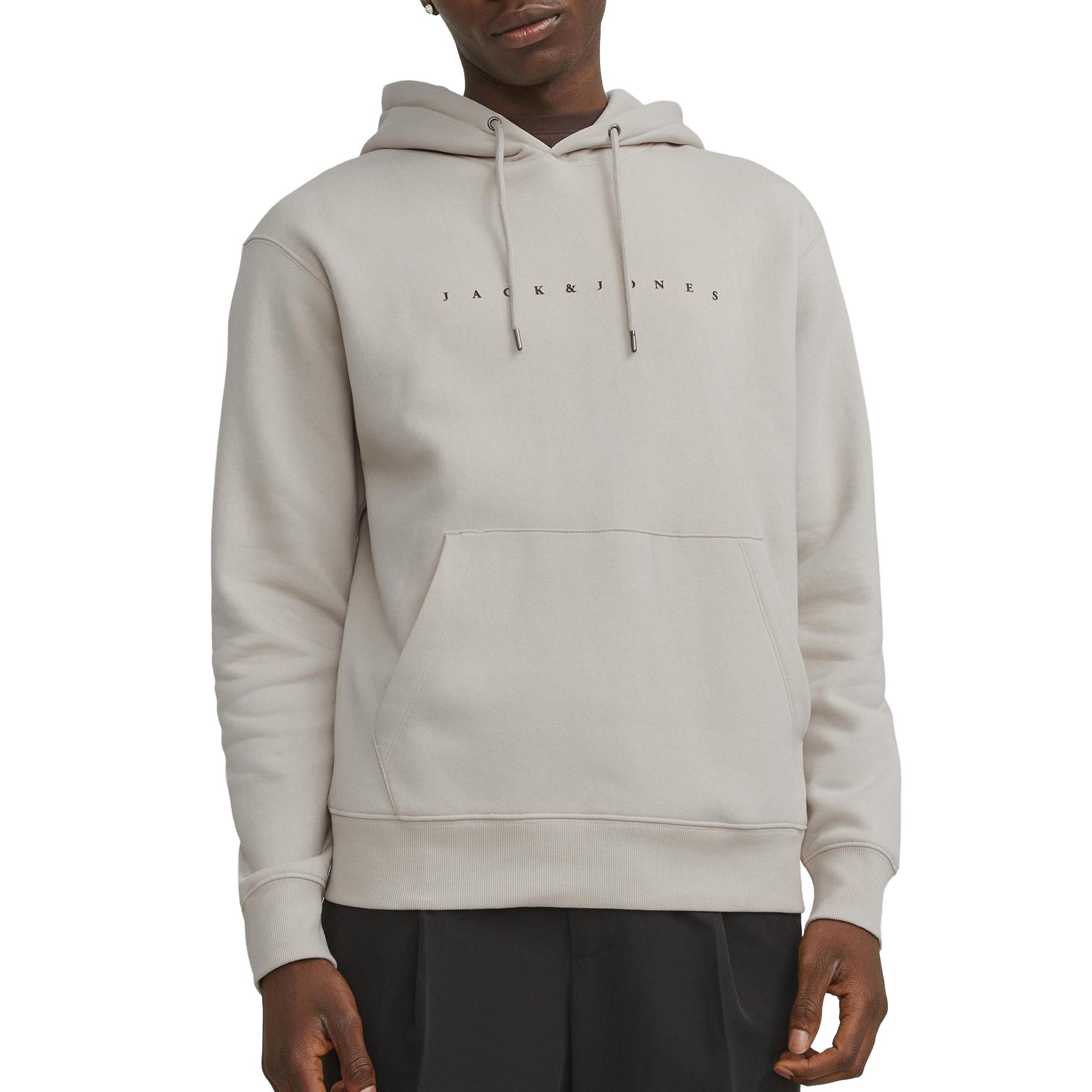 Jack & Jones Sweat Jjestar Jj Hood Moonbeam