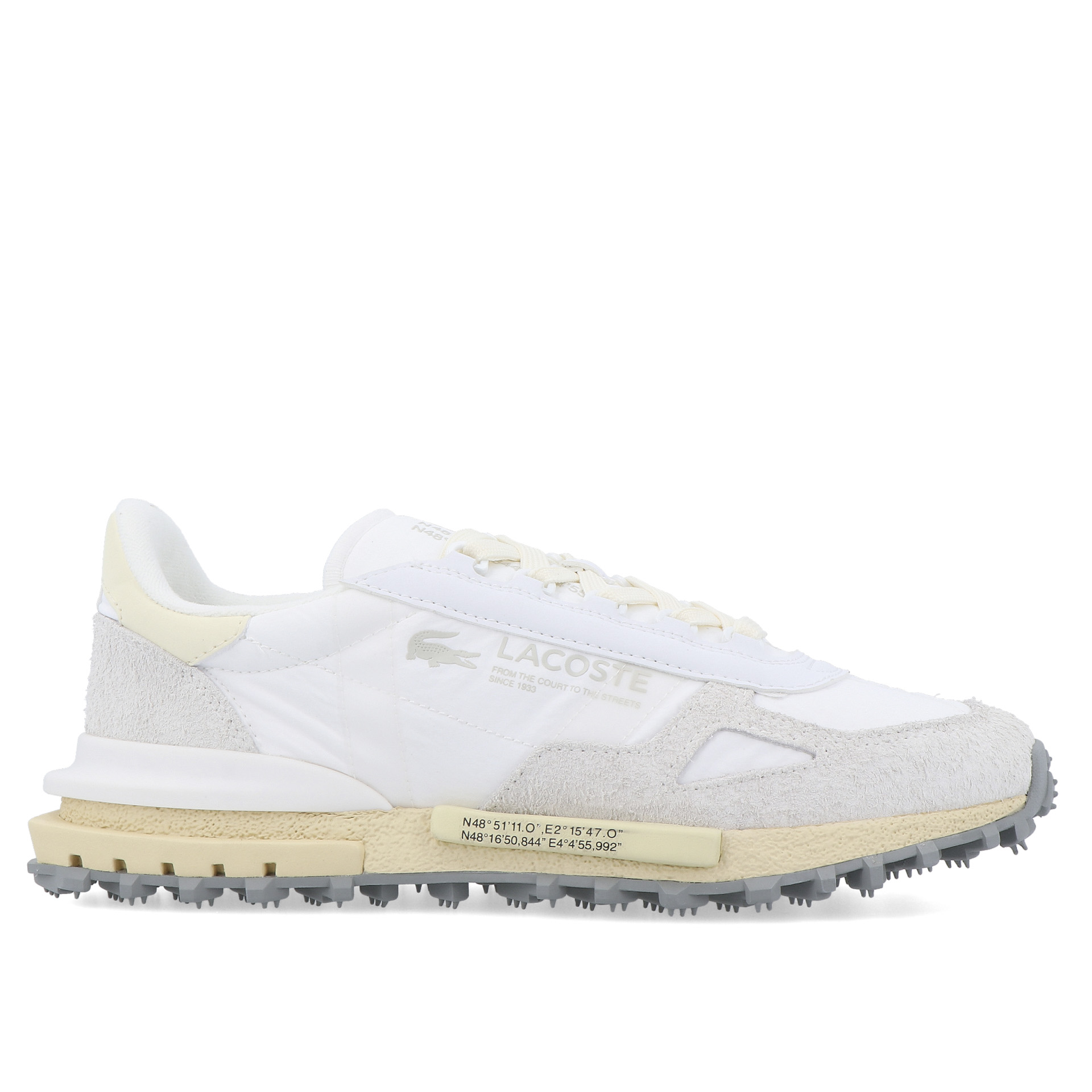 Lacoste Elite Active 225 4 Sma Wht/lt Ylw