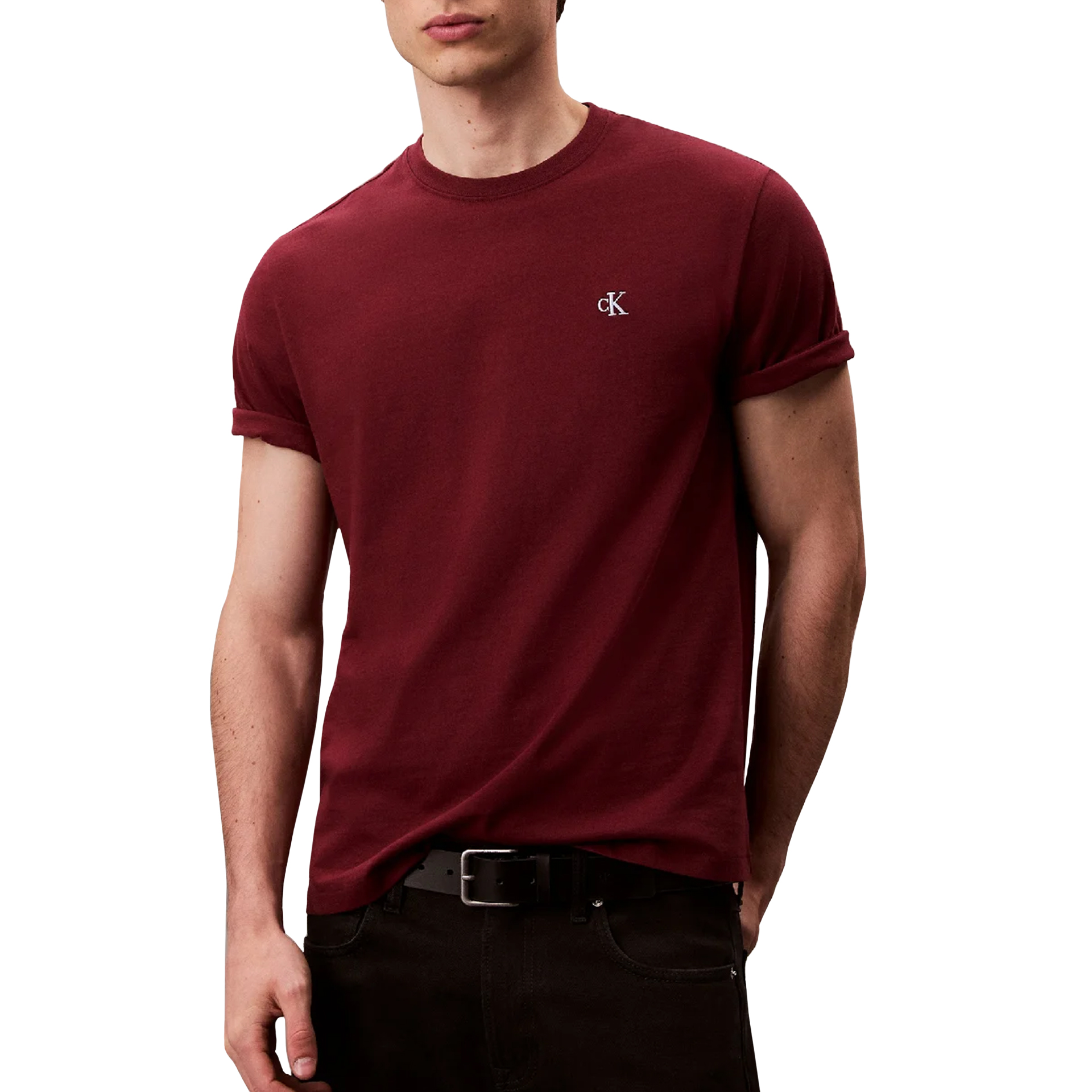 Calvin Klein T-shirt Easy Monogram Red