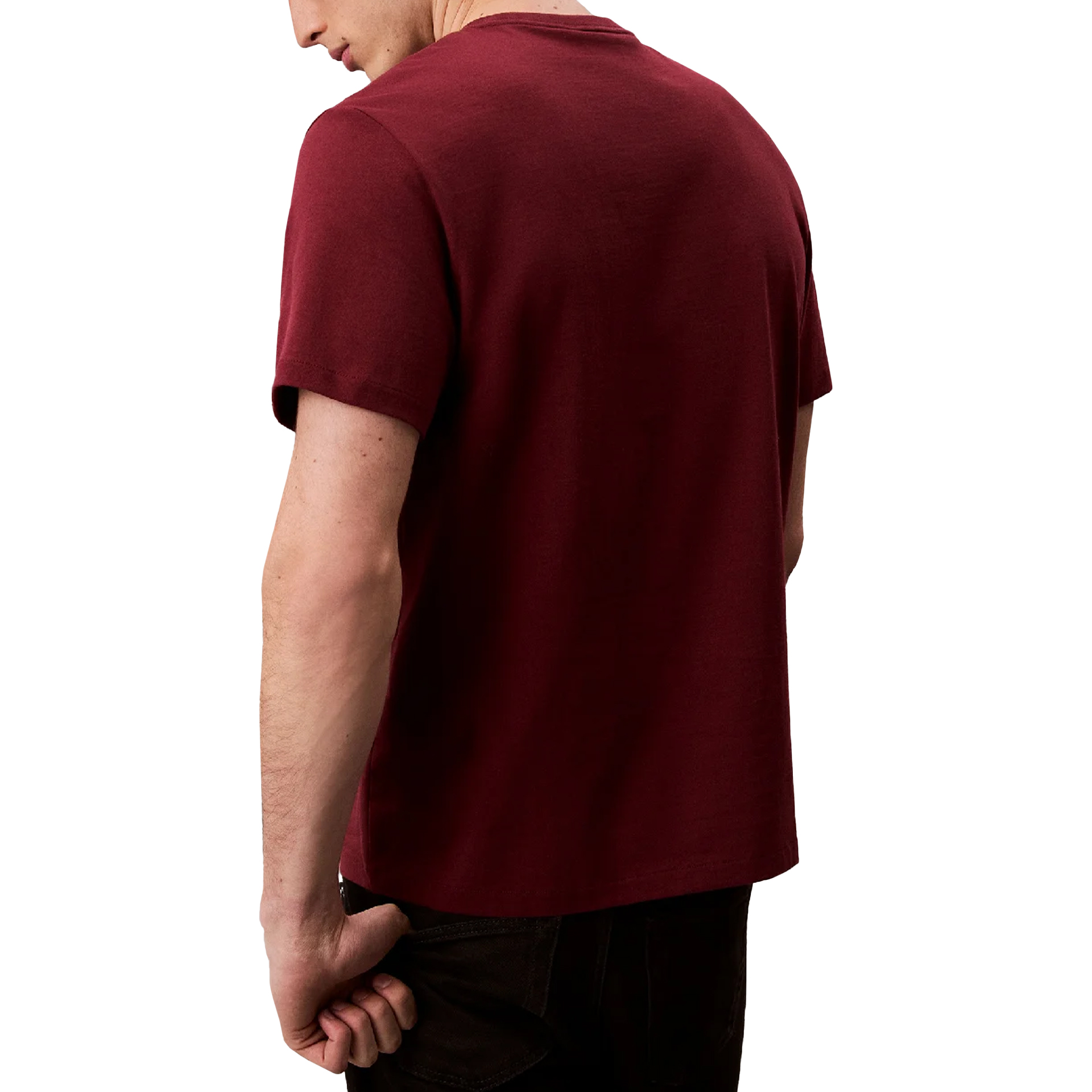 Calvin Klein T-shirt Easy Monogram Red