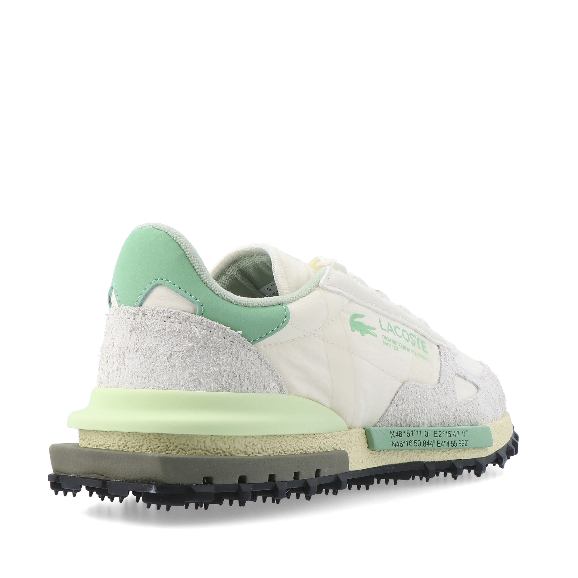 Lacoste Elite Active 225 4 Sma Off Wht/grn