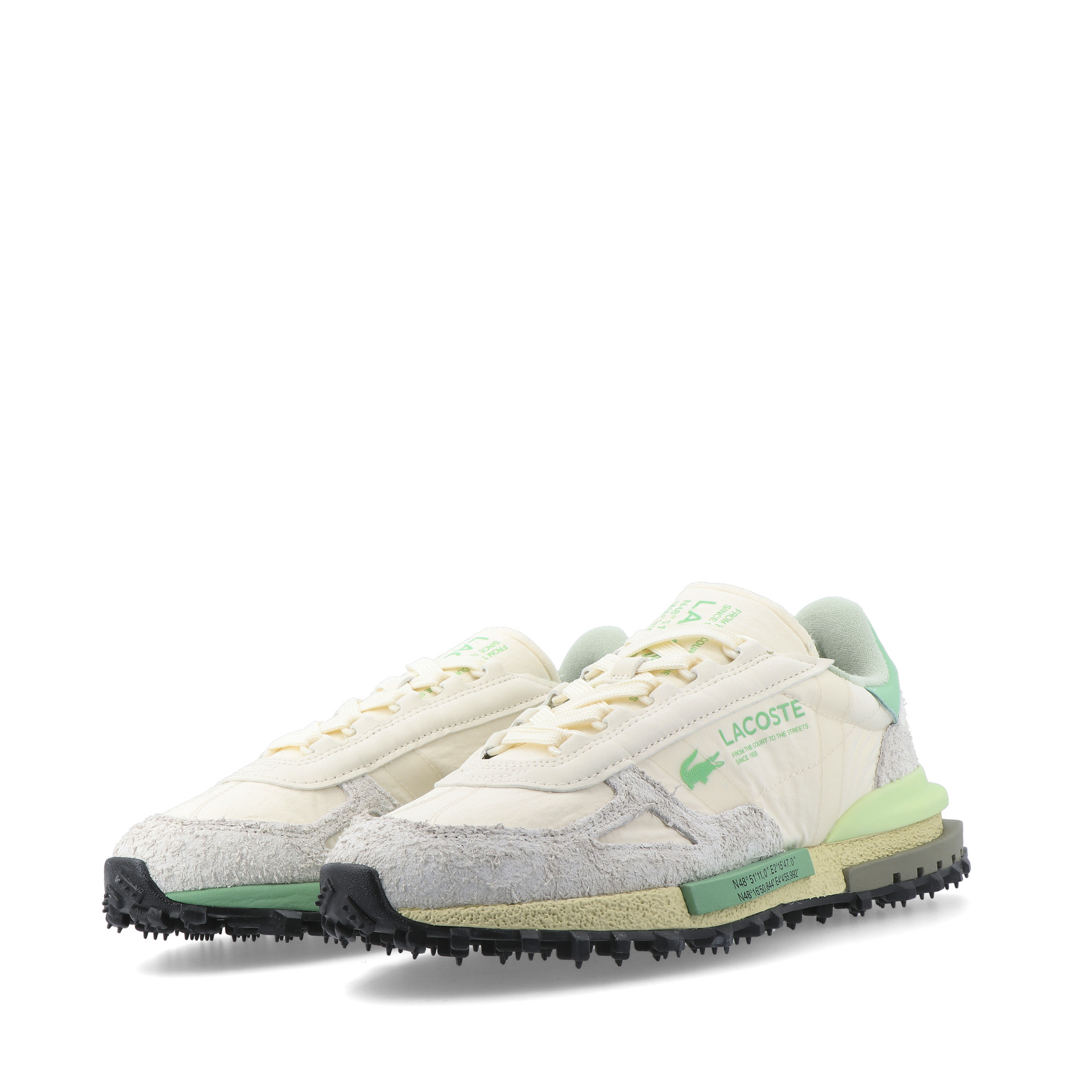 Lacoste Elite Active 225 4 Sma Off Wht/grn