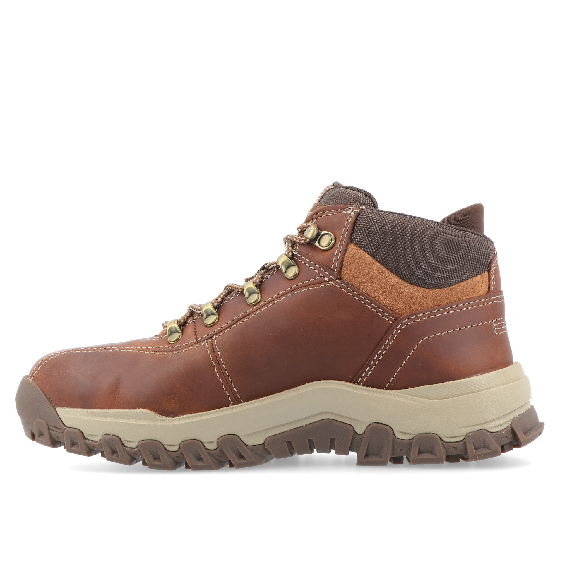 Caterpillar Threshold Rebou Leather Brown