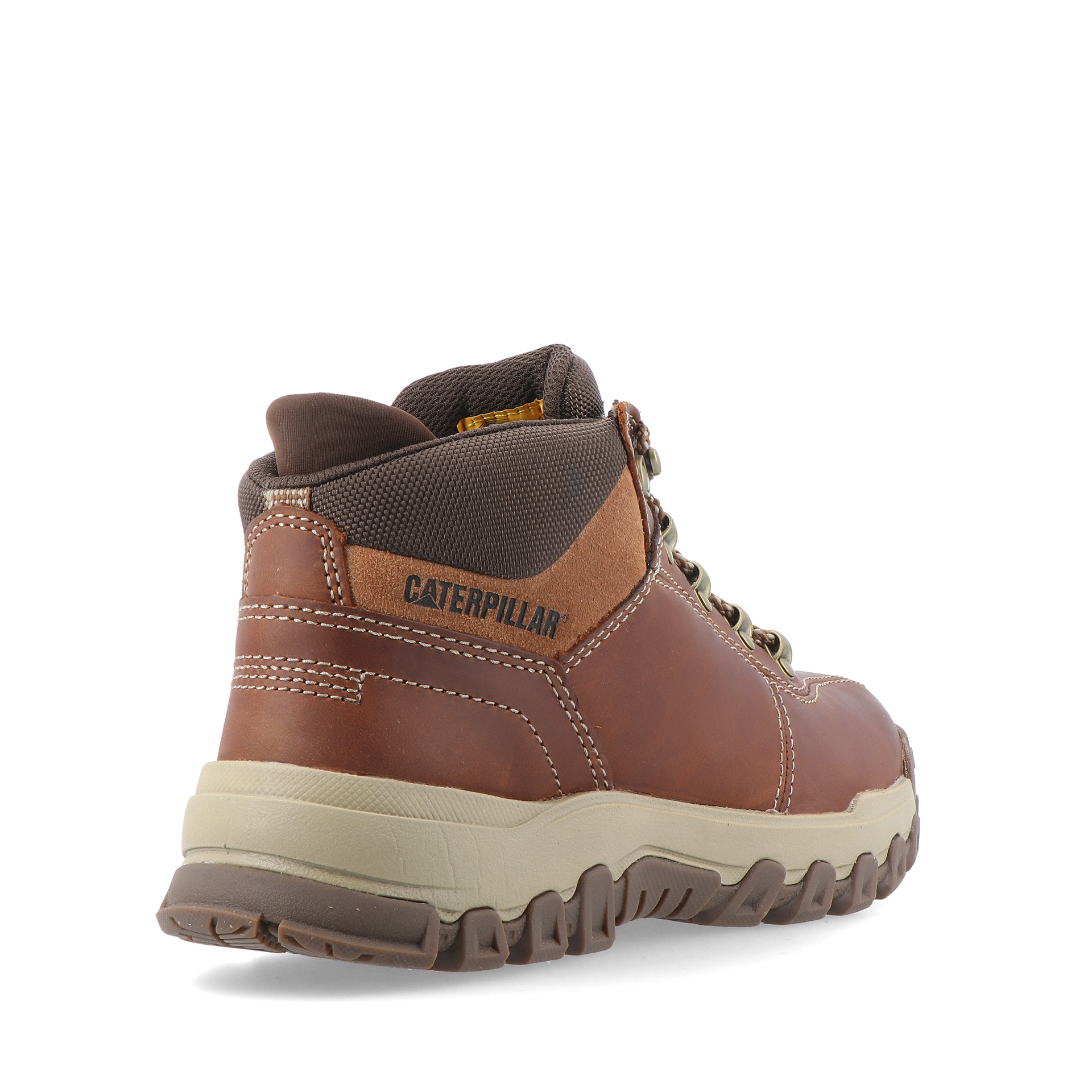 Caterpillar Threshold Rebou Leather Brown