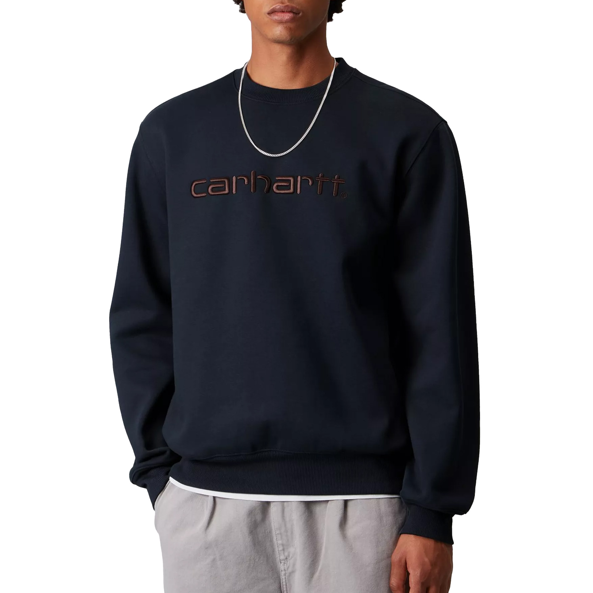 Carhartt Wip Sweat Carhartt Deep Night Palisander