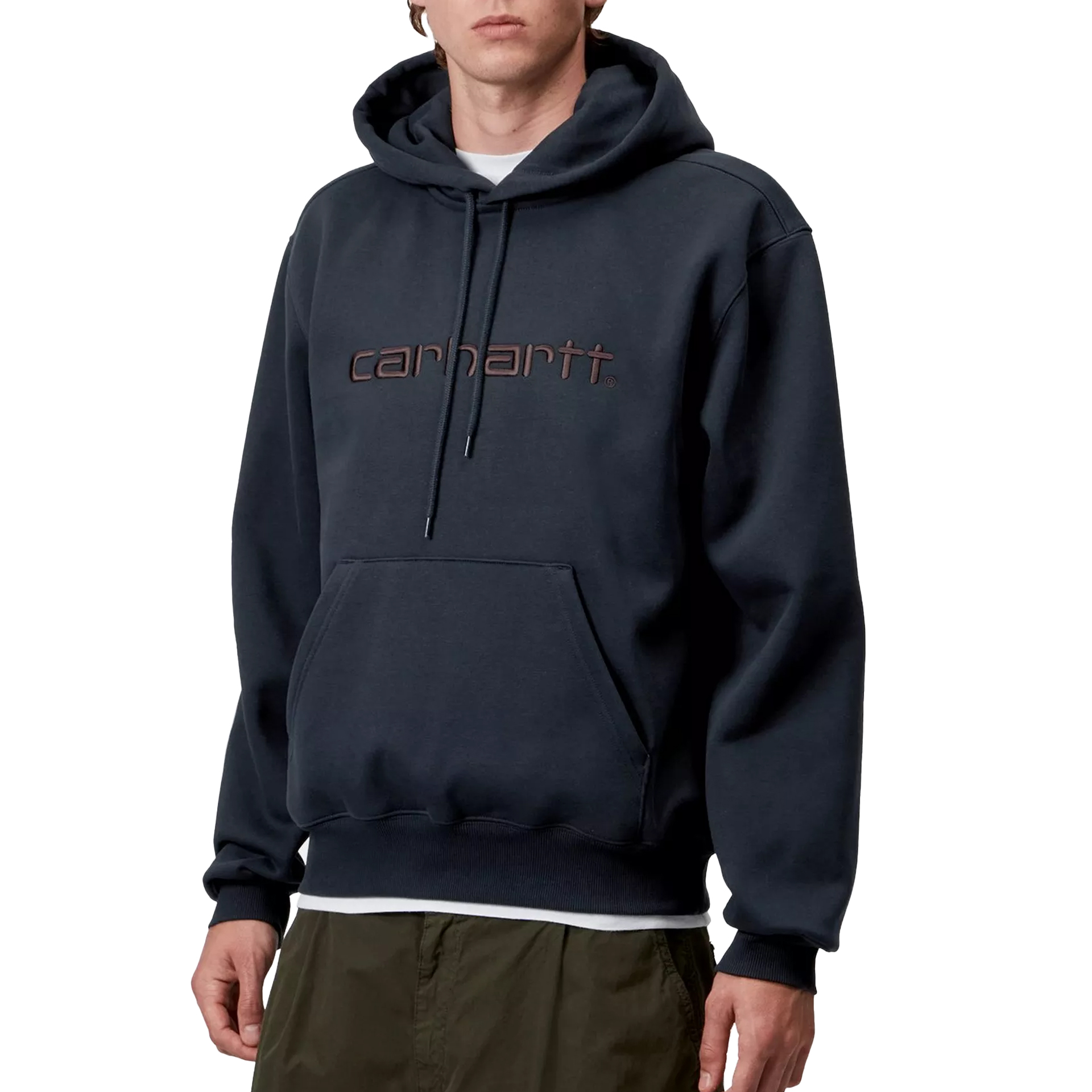 Carhartt Wip Sweat Hooded Carhartt Deep Night Palisander