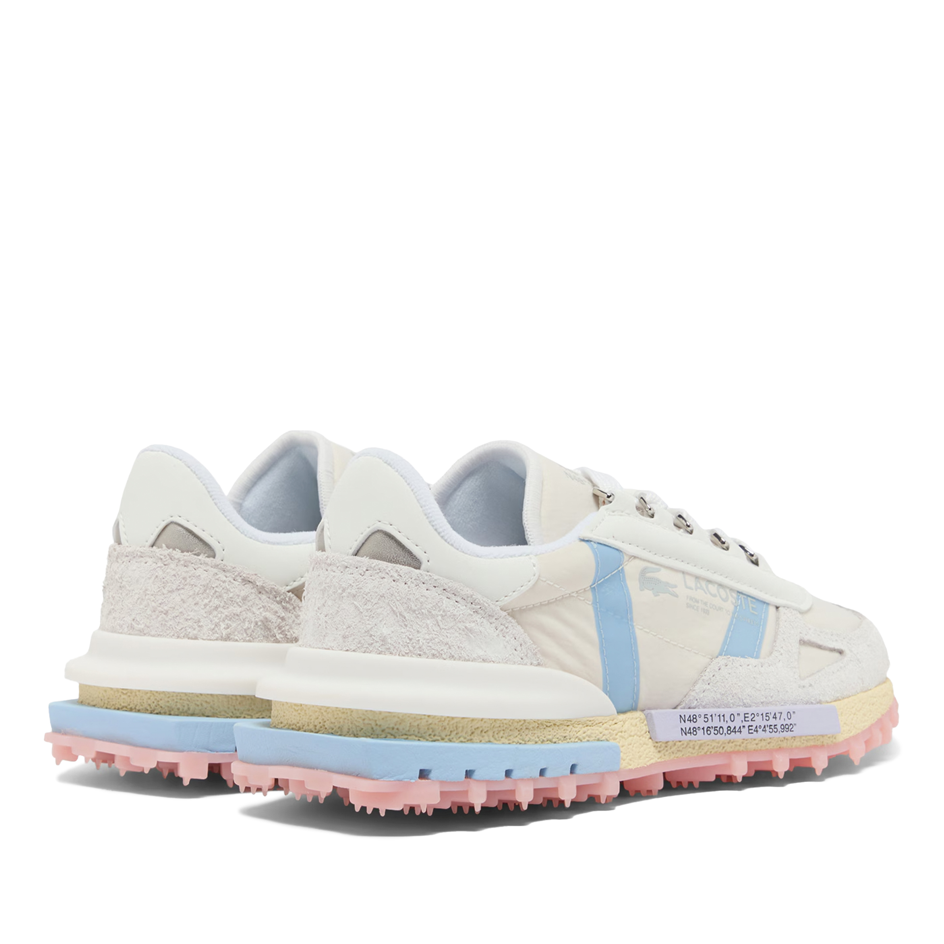 Lacoste Elite Active 225 3 Sfa Off Wht/lt Blu