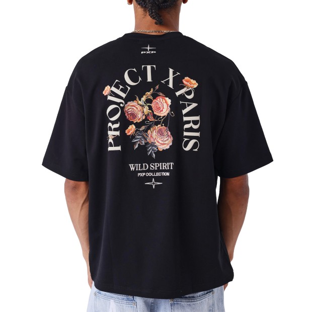 ProjectXParis T-shirt 2511021-bk Noir
