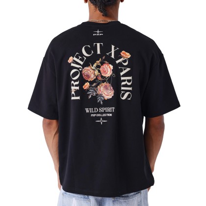 ProjectXParis T-shirt 2511021-bk Noir