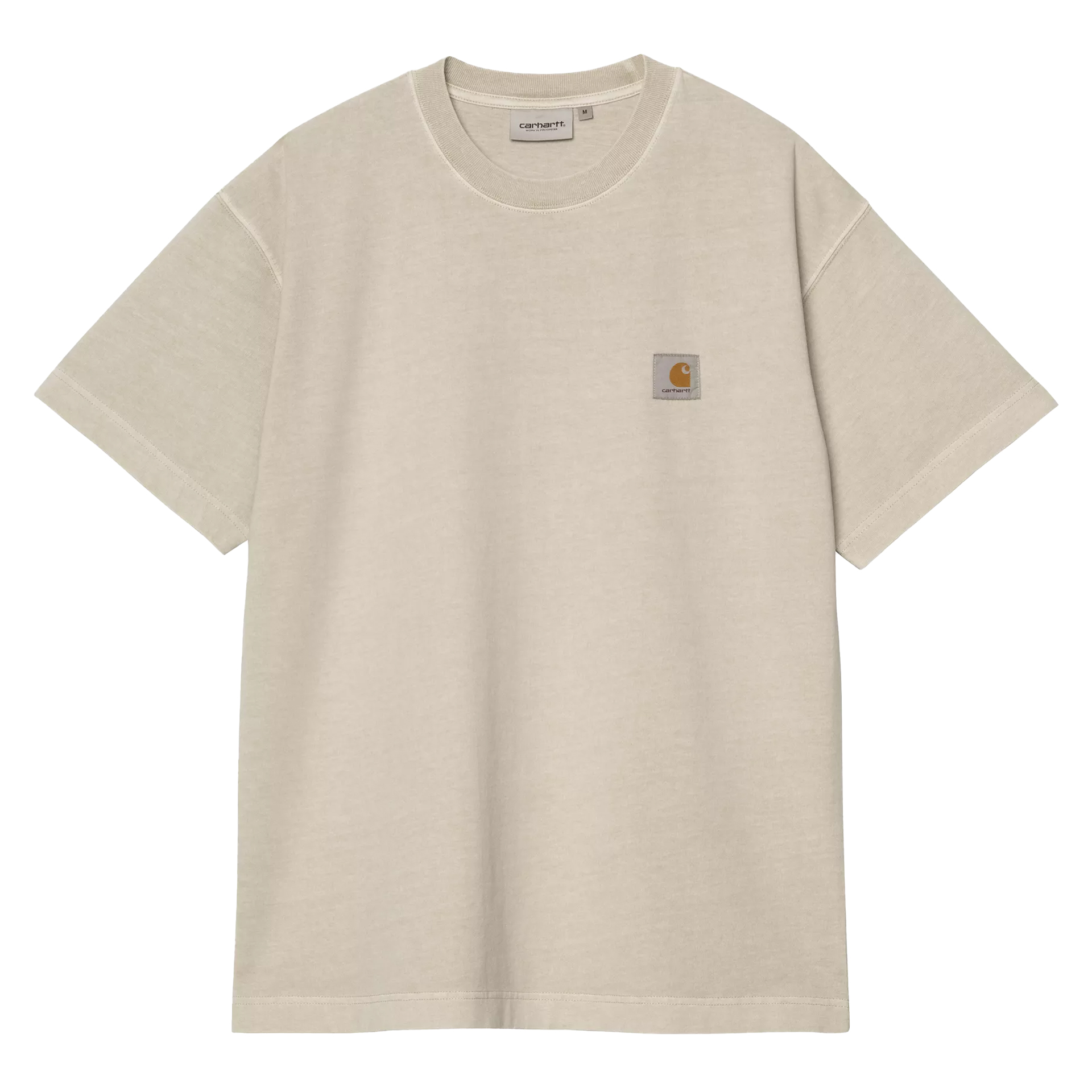 Carhartt Wip T-shirt Vista Fleur De Sel Garment Dyed
