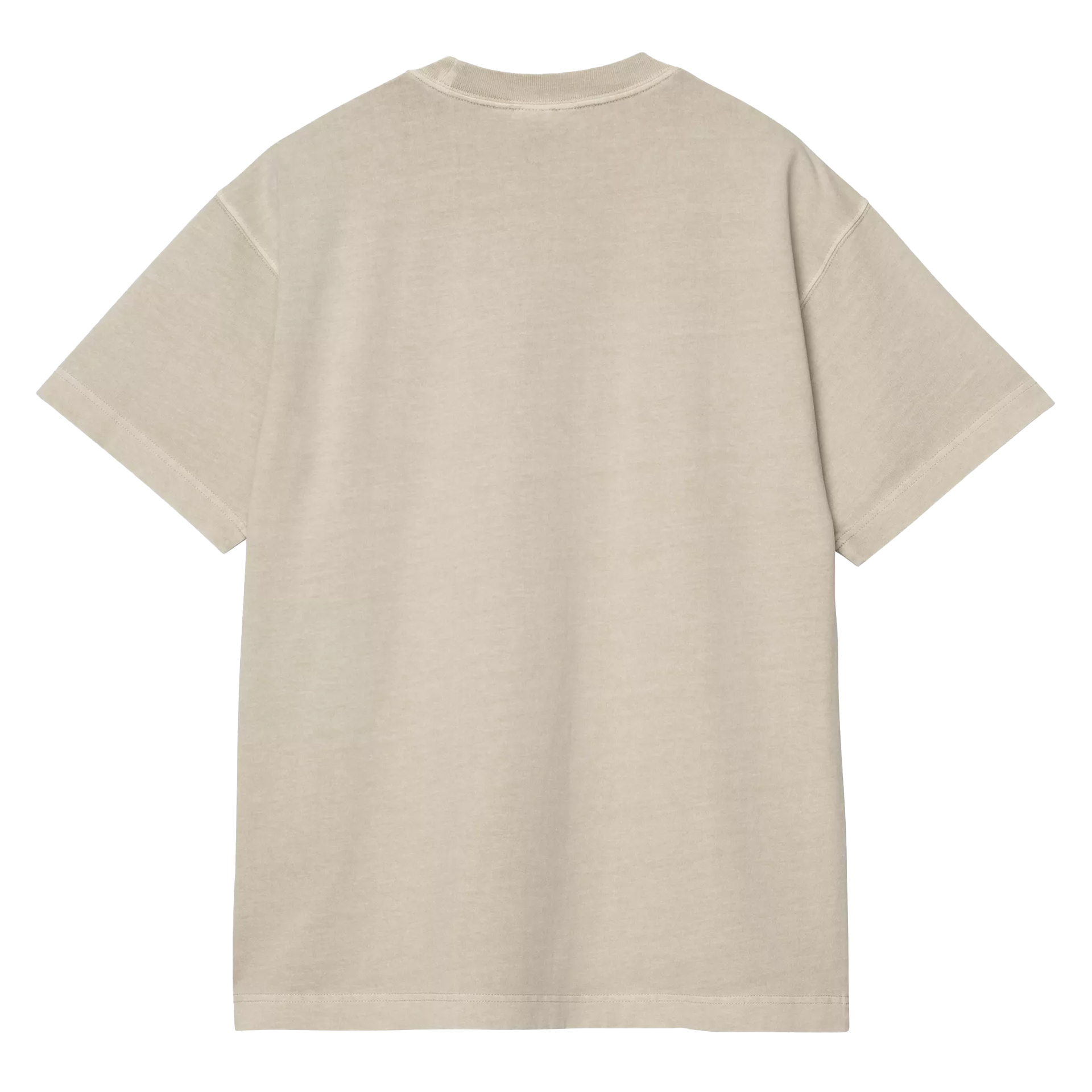 Carhartt Wip T-shirt Vista Fleur De Sel Garment Dyed