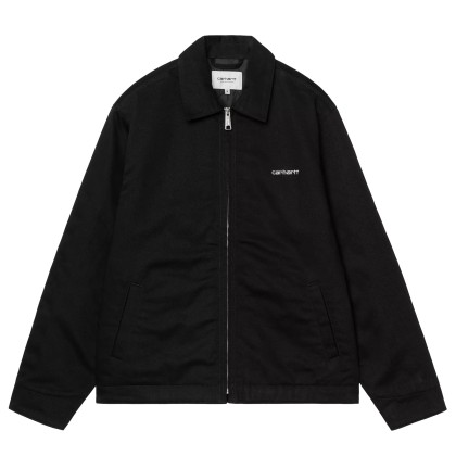 Carhartt Wip Casaco Module Script Black White Rigid
