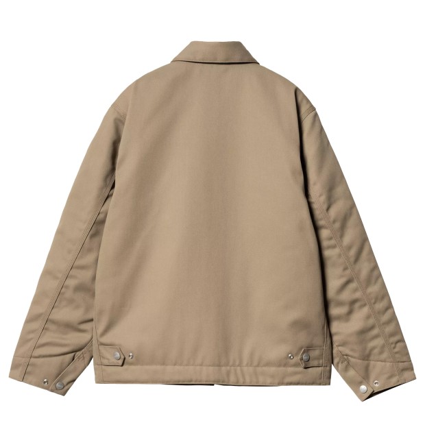 Carhartt Wip Casaco Module Script Leather Black Rigid