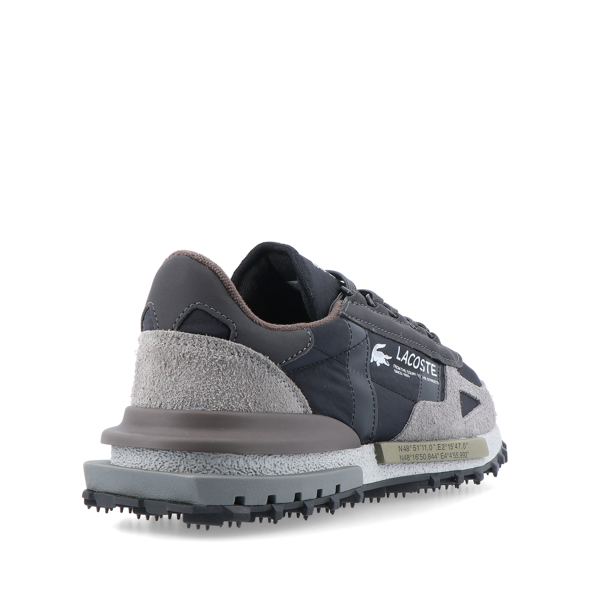 Lacoste Elite Active 225 4 Sma Dk Gry/dk Brw