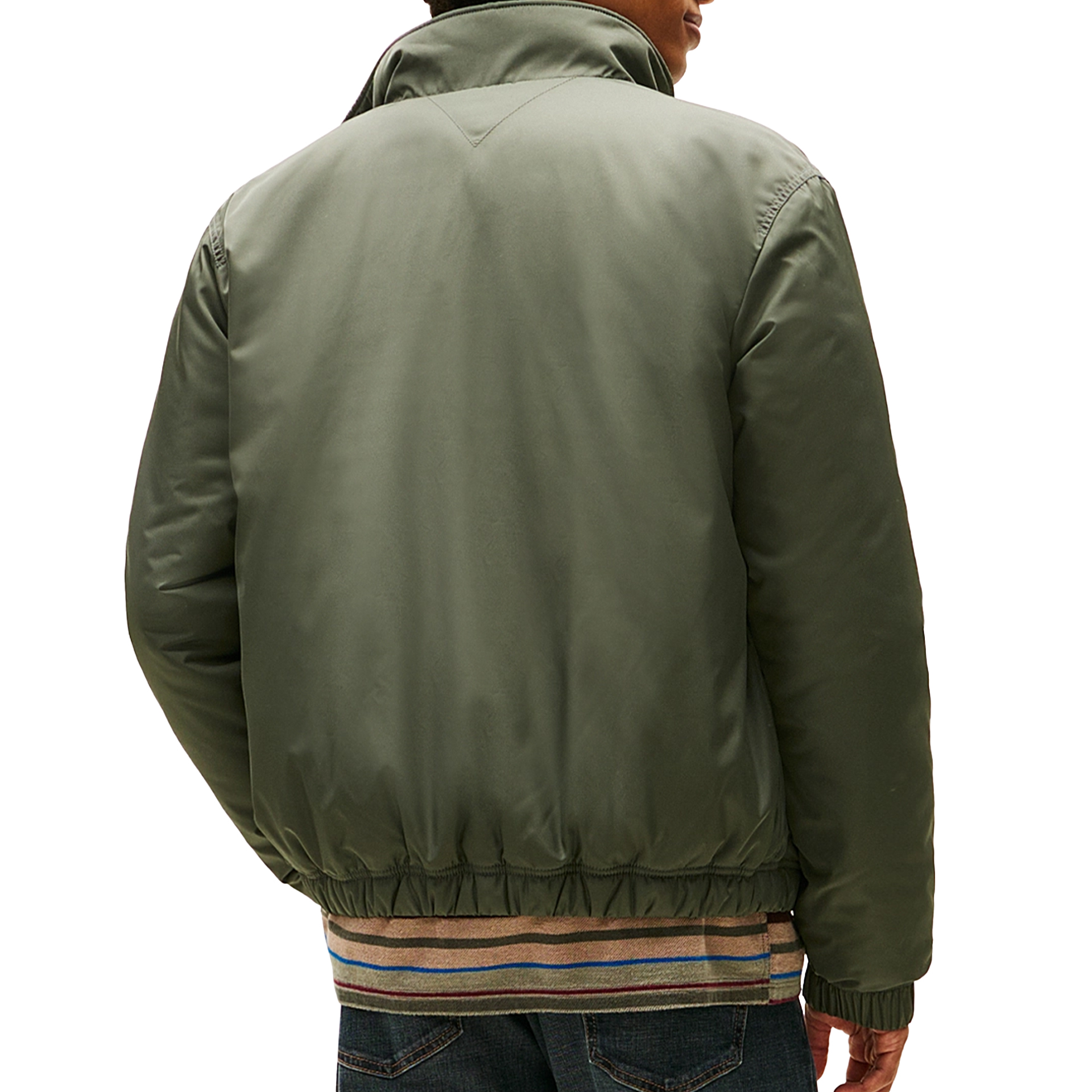 Tommy Hilfiger Casaco Essential Padded Pewter Green