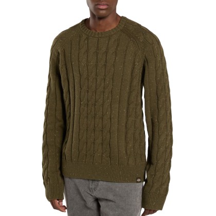 Dickies Sweat Vanleer Cable Military Green