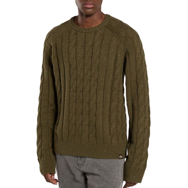 Dickies Sweat Vanleer Cable Military Green