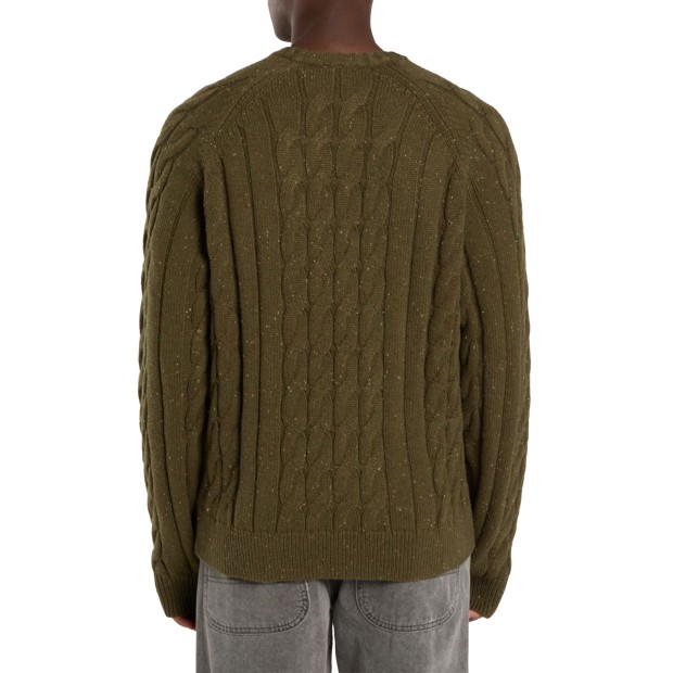 Dickies Camisola Vanleer Cable Military Green