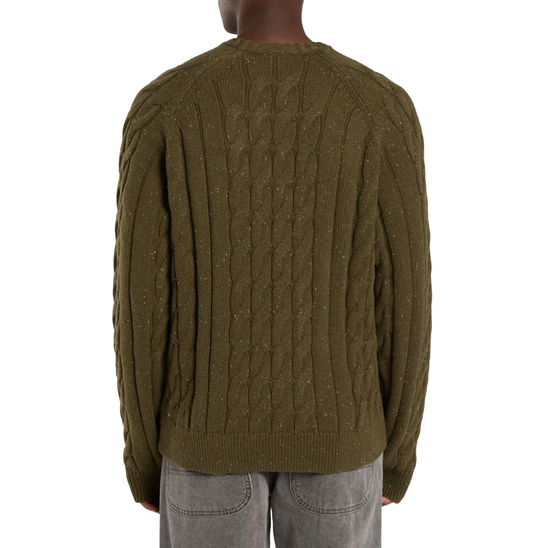 Dickies Camisola Vanleer Cable Military Green