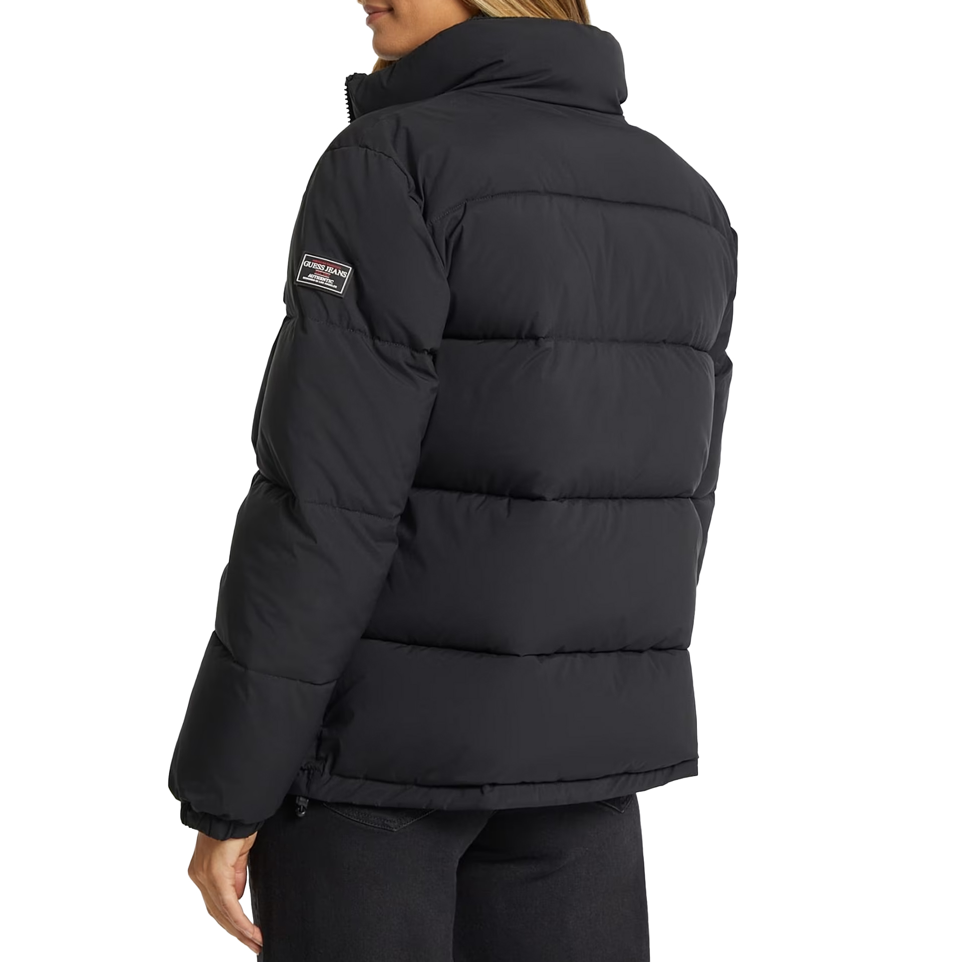 Guess Casaco Reg Lenght Puffer Jkt Jet Black A996