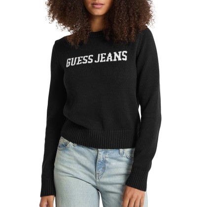 Guess Camisola  Cn Gue J Intarsia Jet Black A996