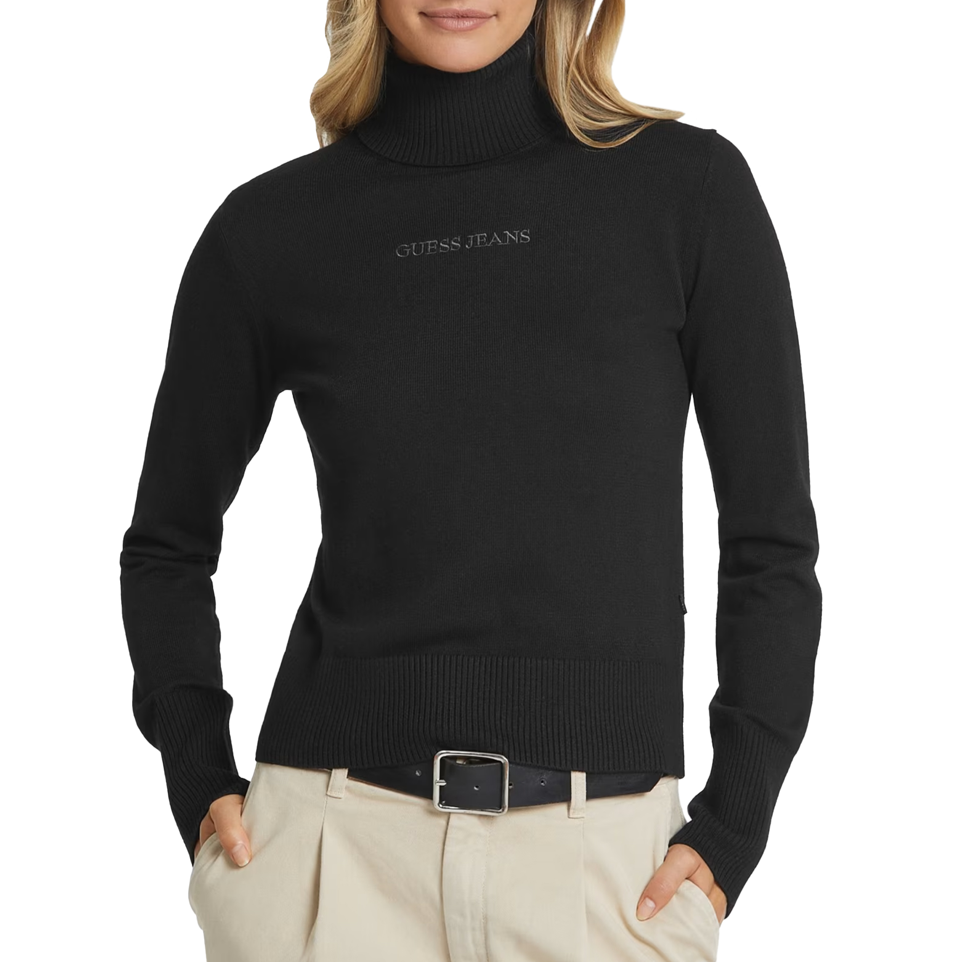 Guess Camisola Tn Gue J Emb Jet Black A996