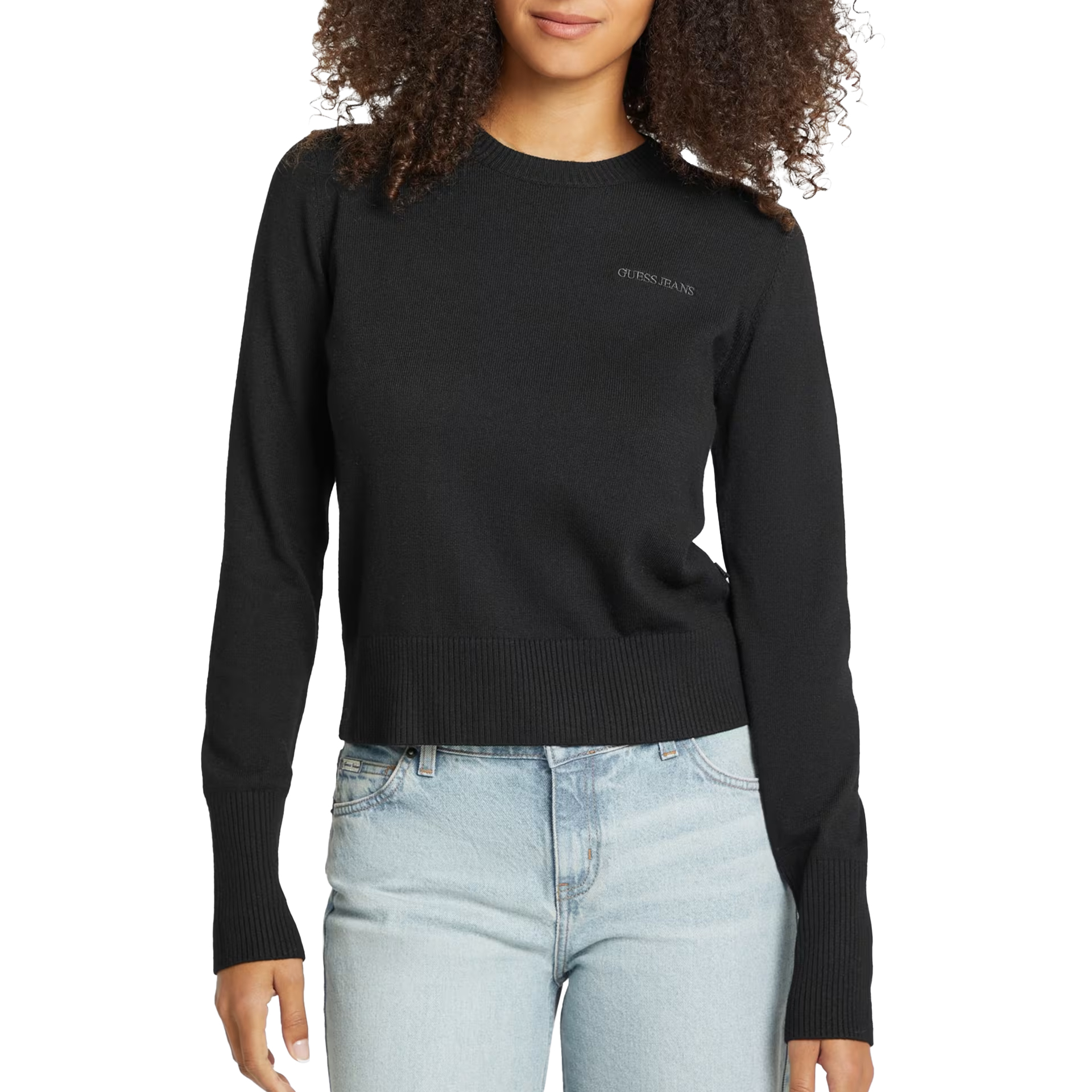 Guess Camisola Tn Gue J Emb Jet Black A996