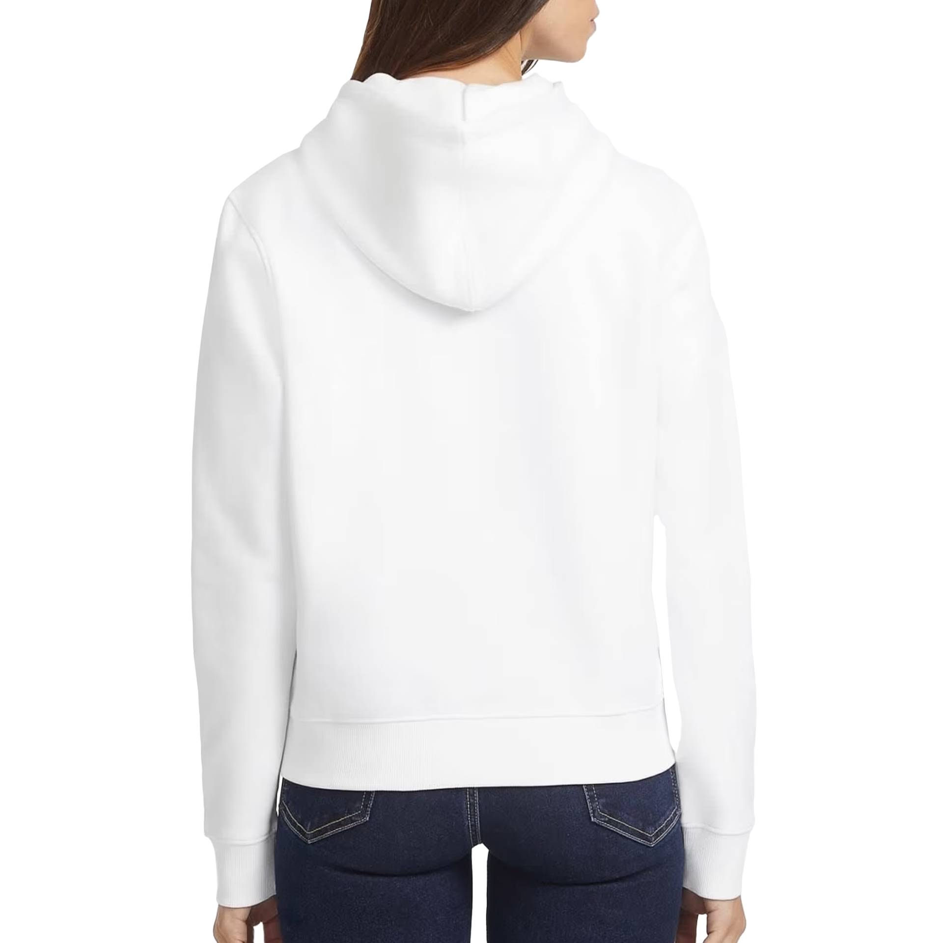 Guess Sweat Reg Mini Triang Pure White