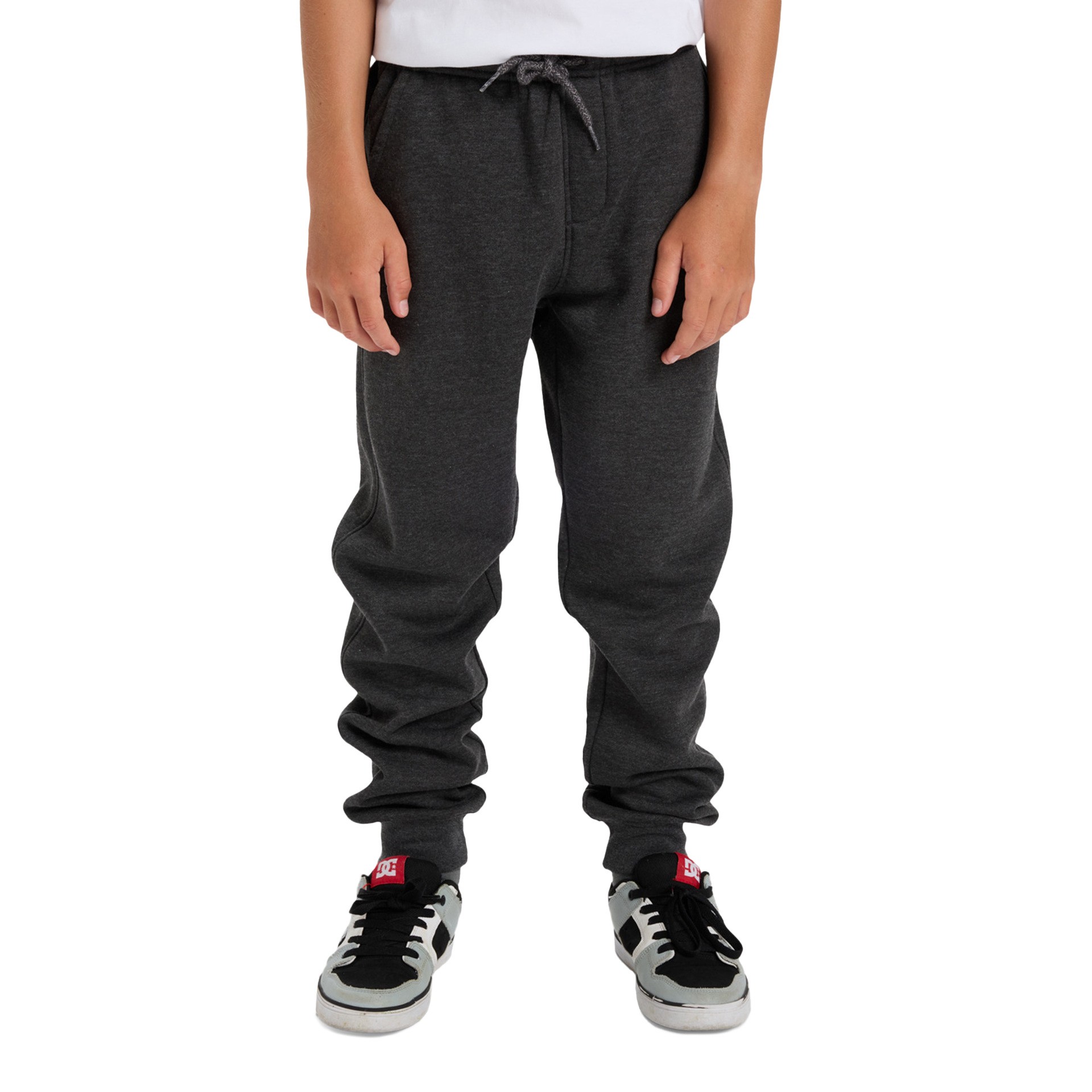 Quiksilver Calça Slim Jogger Youth Dark Grey Heather