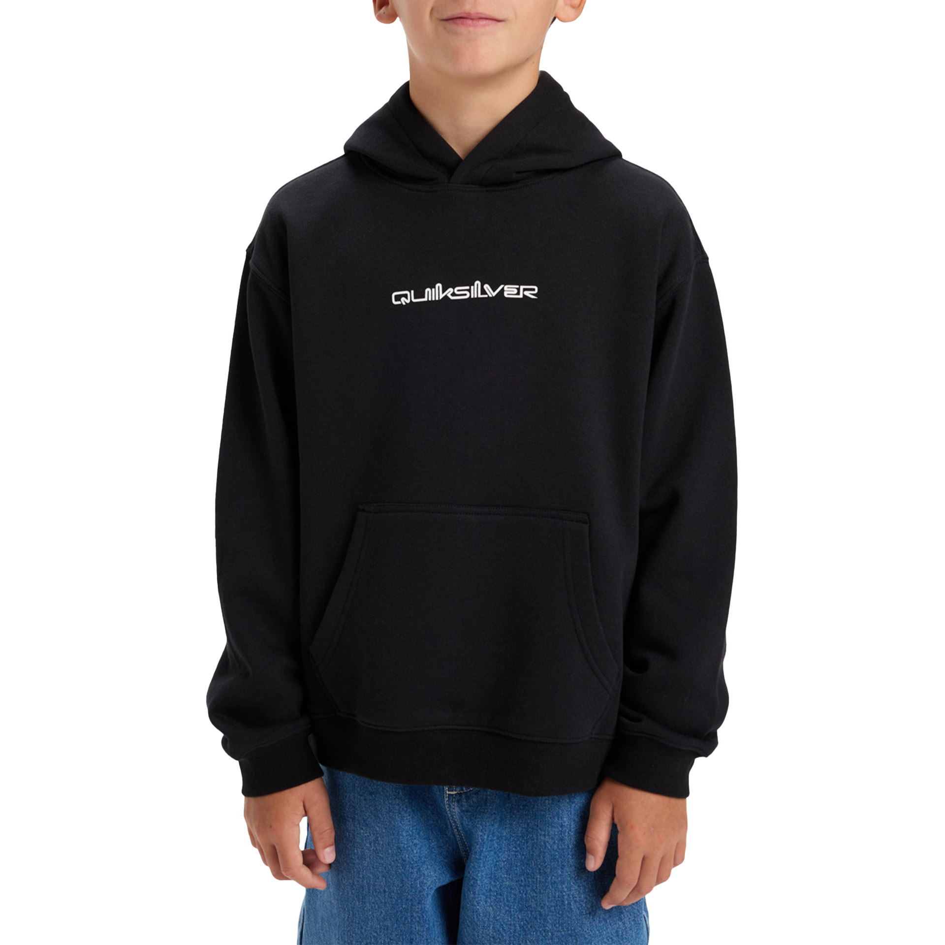 Quiksilver Sweat Slt Wtr Hood Yth Black