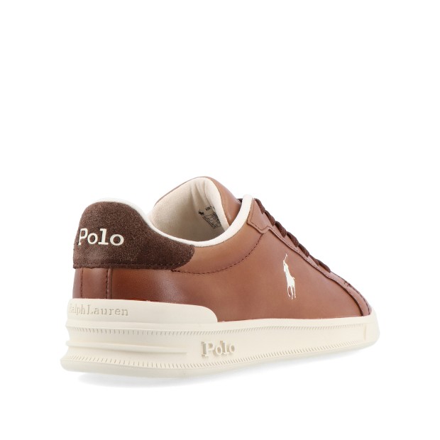 Polo Ralph Lauren Dress Calf-hrt Crt Ii-sk-ltl Brown