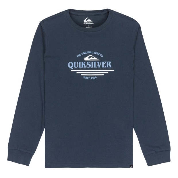 Quiksilver Longsleeve Ev Type Line Ls Dark Navy