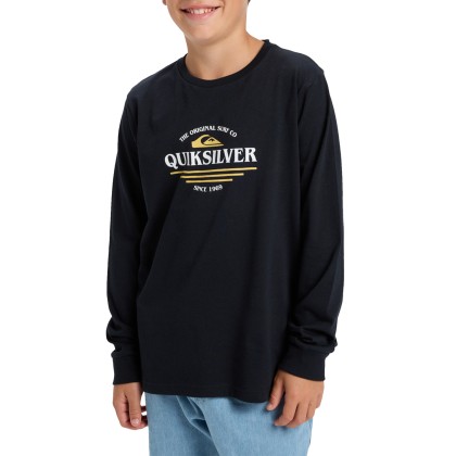 Quiksilver Longsleeve Ev Type Line Ls Black