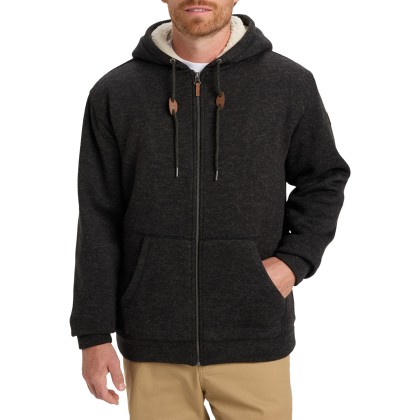Quiksilver Sweat Keller Sherpa Black Heather
