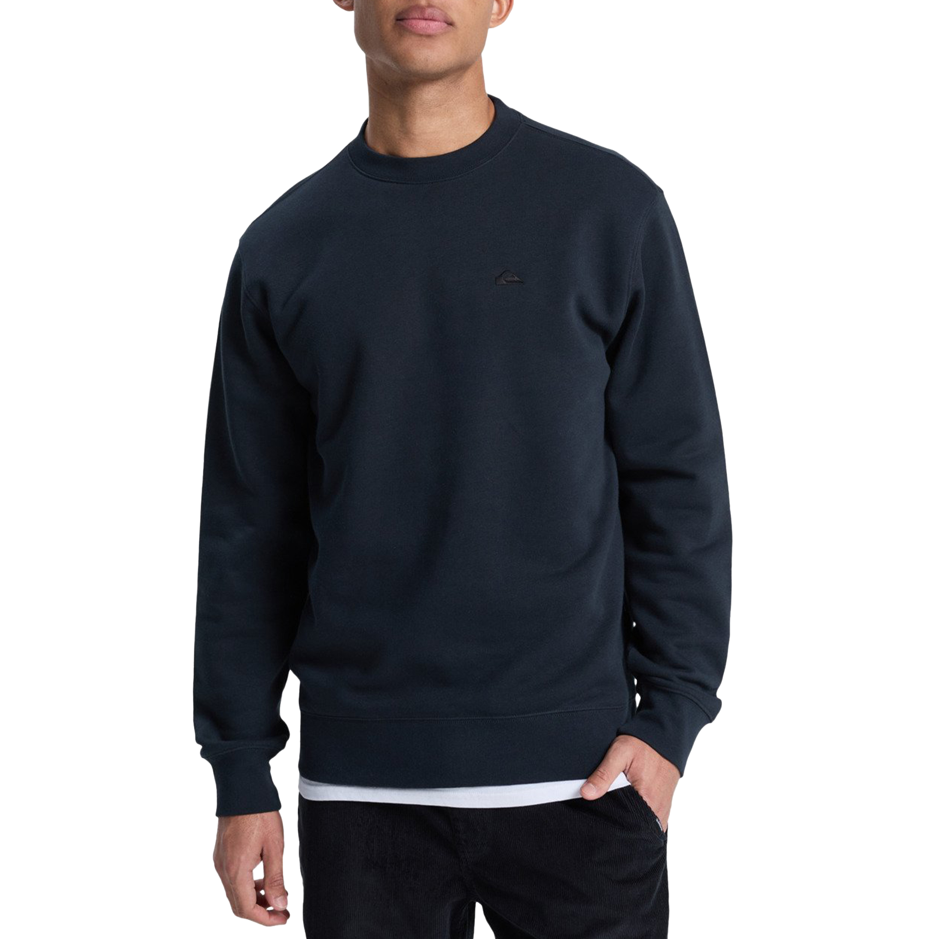 Quiksilver Sweat Salt Water Crew Black