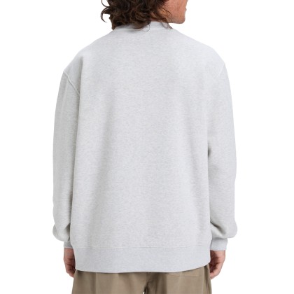 Quiksilver Sweat Salt Water Crew Light Grey Heather