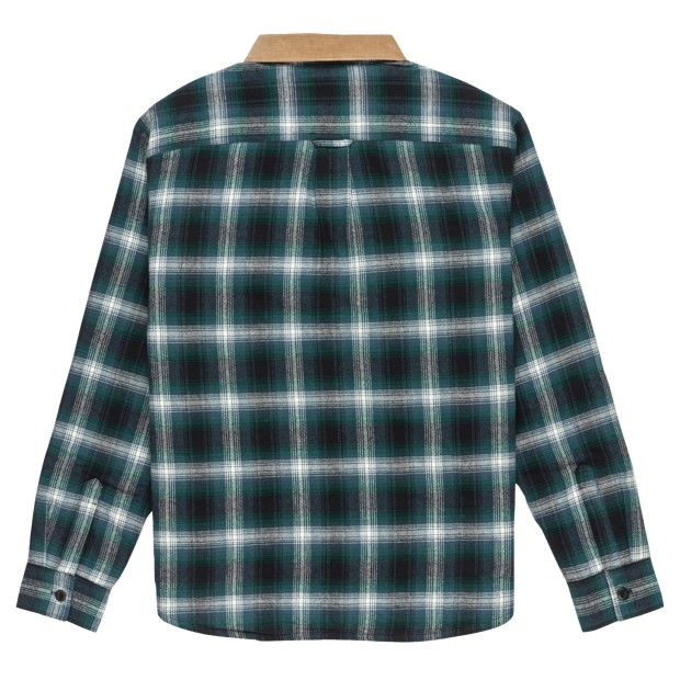 Quiksilver Longsleeve Shadow Check Orion Blue Desert