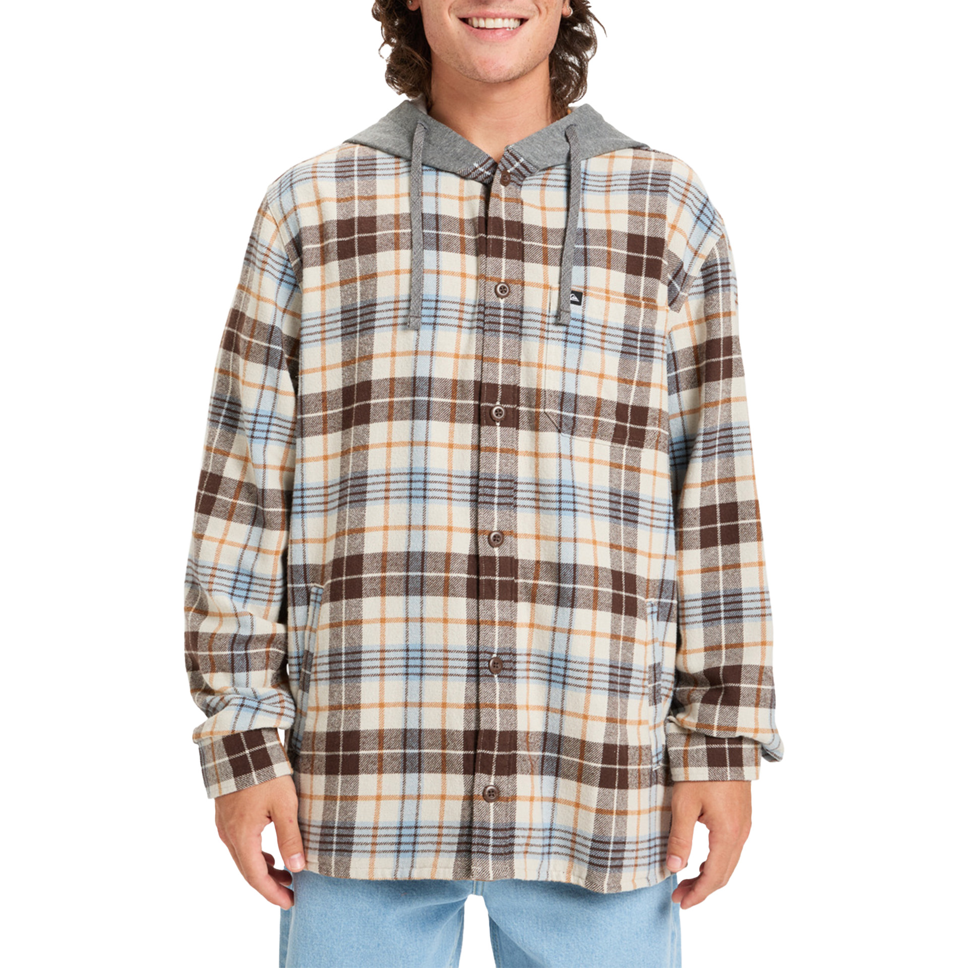 Quiksilver Camisa Hooded Surf Moonstruck Hooded