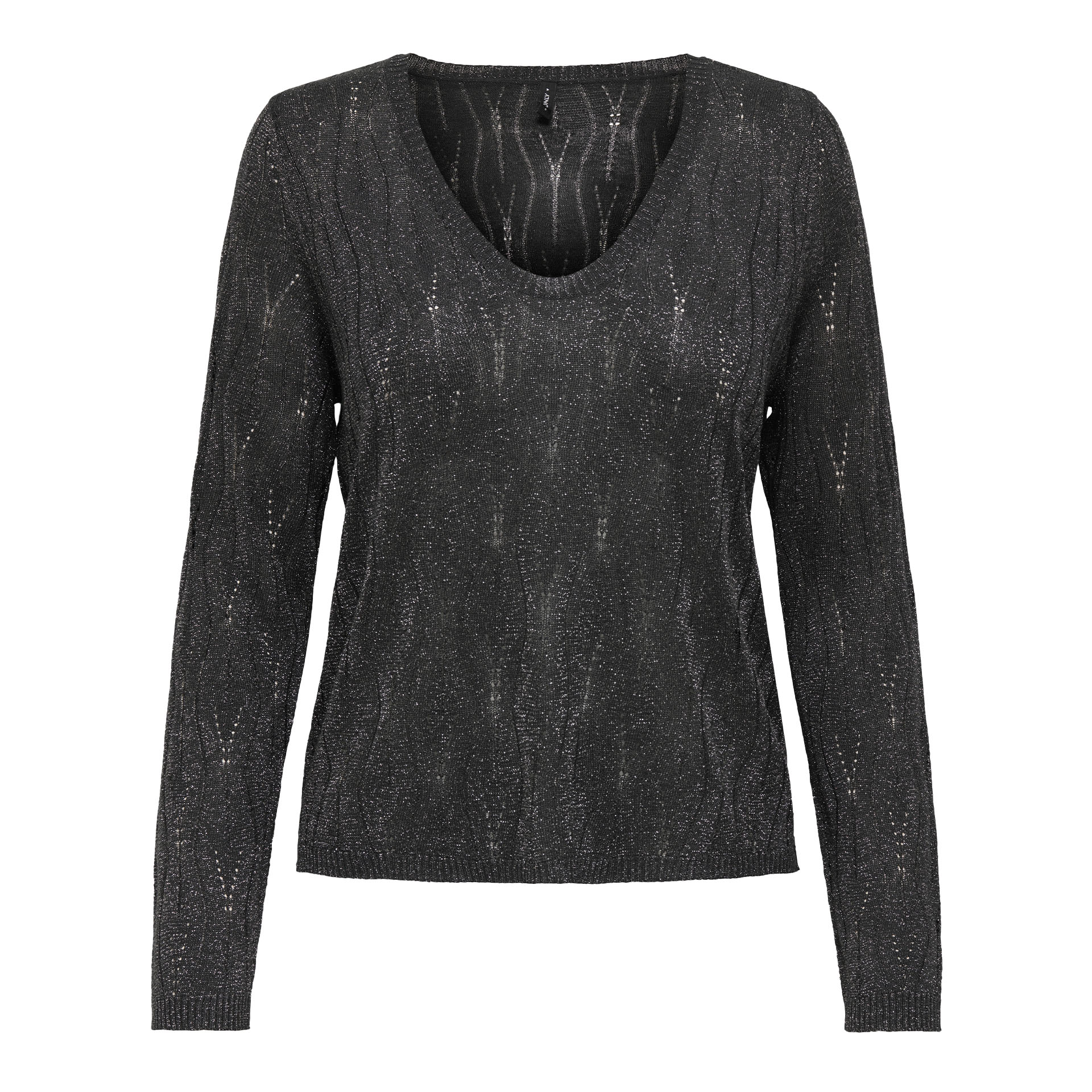 Only Camisola Mella Glitter V-Neck Knt Ph