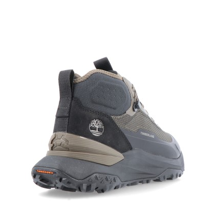 Timberland Motion Access Mid Lace Up Sneaker Olive Mesh