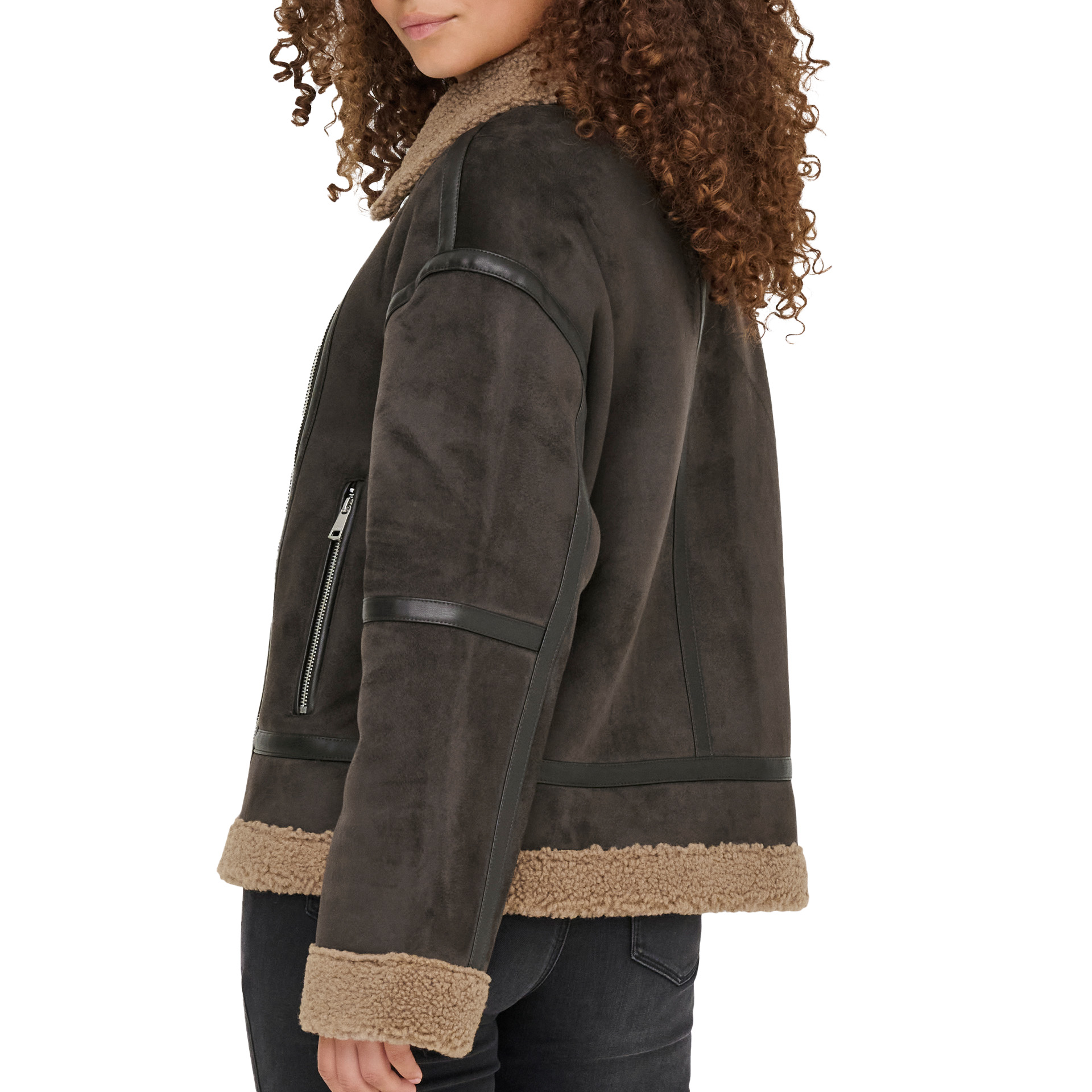 Only  Casaco Kendra Life Bond Otw Chocolate Torte Coco